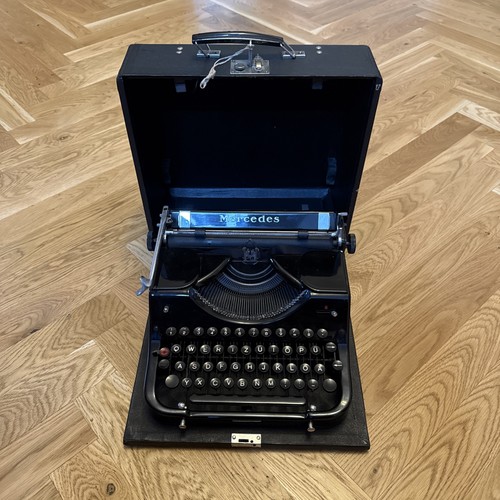 Mercedes prima schreibmaschine - mercedes,