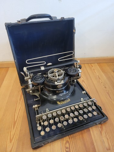 Antik hammond multiplex koffer - hammond,