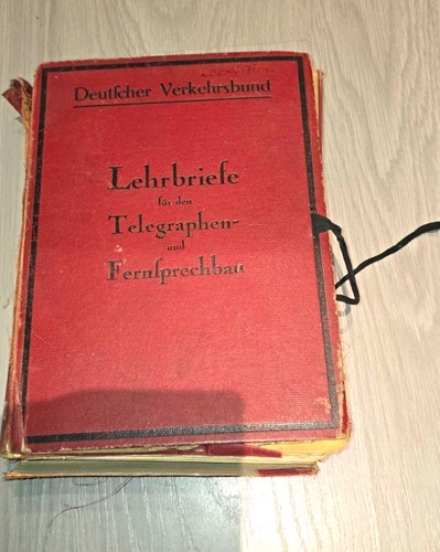 Lehrbriefe telegraphen und - 34,