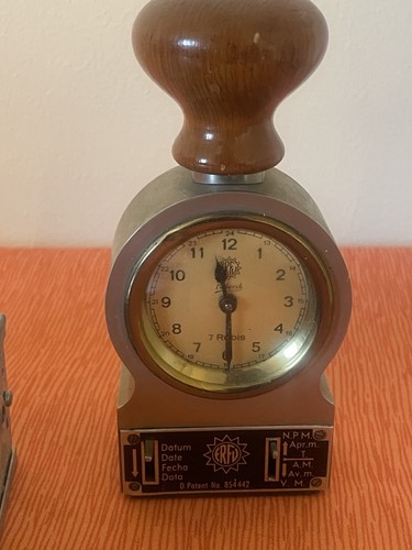 Erfu uhrzeit stempel uhr - uhrzeit,