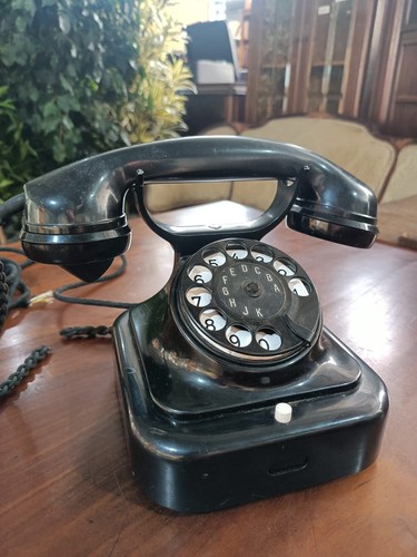 Antikes bakelit telefon 28 - bakelit, w