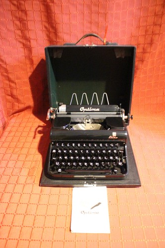 Optima elite schreibmaschine - optima,