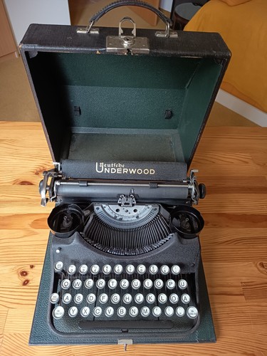 Deutsch underwood 1930er - underwood,