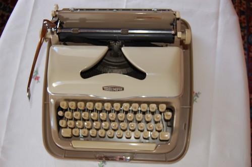 Schreibmaschine triumph - schreibmaschine,