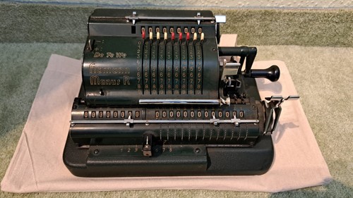 Antike rechenmaschine hamann - rechenmaschine, (hamann