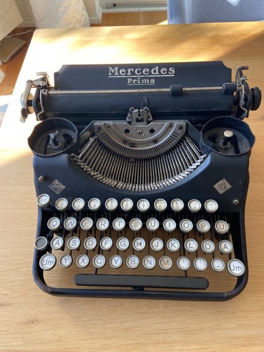 Mercedes prima schreibmaschine - mercedes,