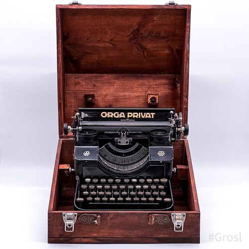Orga privat schreibmaschine - orga,