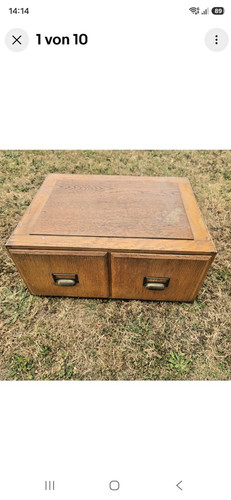 Register vintage karteischrank - register,