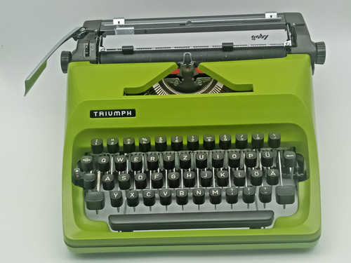 Triumph schreibmaschine modell - triumph,