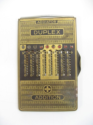 Addiator duplex rechenmaschine - addiator,